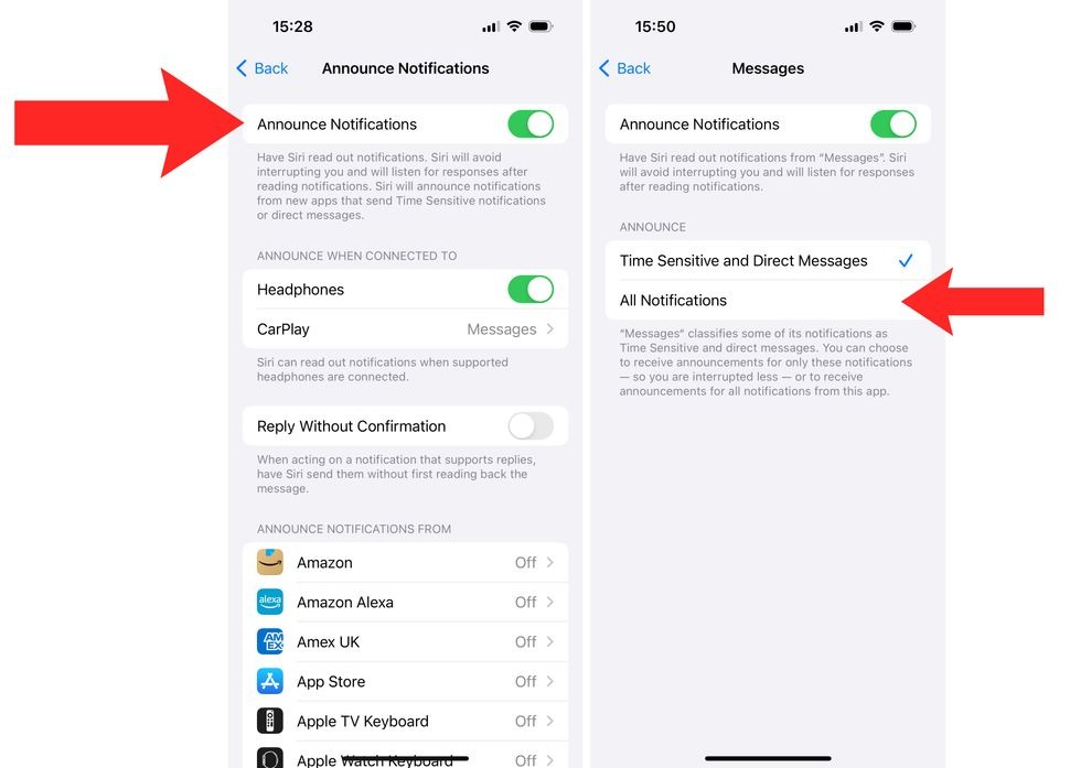 Hướng dẫn cách tắt Siri đọc tin nhắn trên Airpods