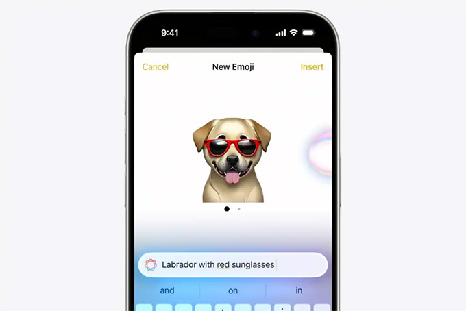 Apple Intelligence trong bản iOS 18.2 beta