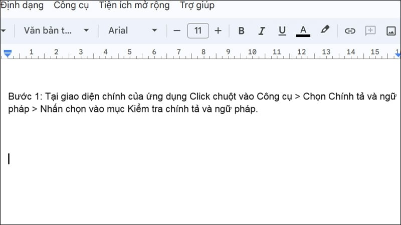 Cách tự động kiểm tra và sửa lỗi chính tả trên Google Docs