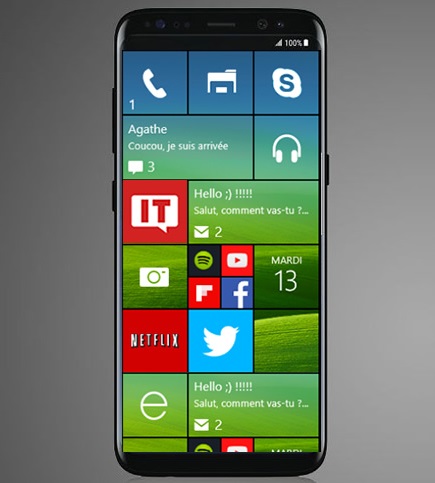 Xuất hiện Galaxy S8 chạy Windows 10 Mobile