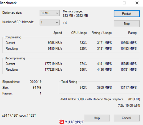 AMD Athlon 3000G