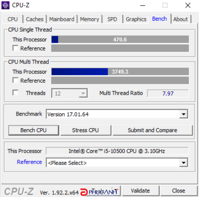 Intel Core I5 10500