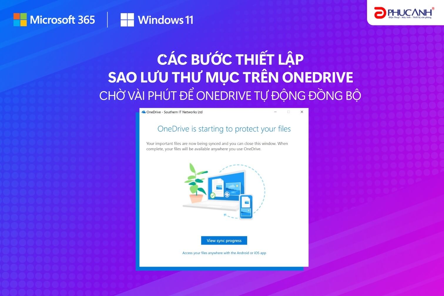  tính năng tự động sao lưu trên OneDrive