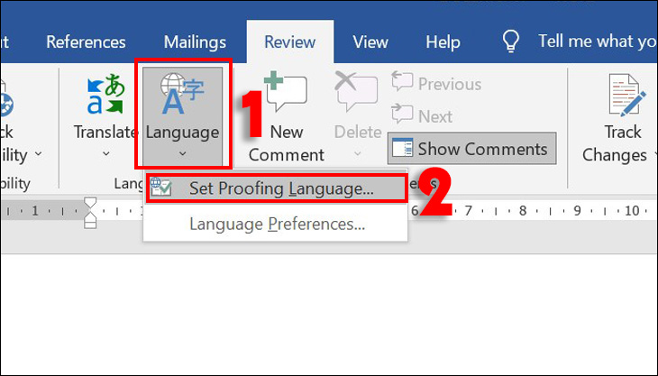 Cách tắt kiểm tra lỗi chính tả ở một đoạn văn bản của Microsoft Word