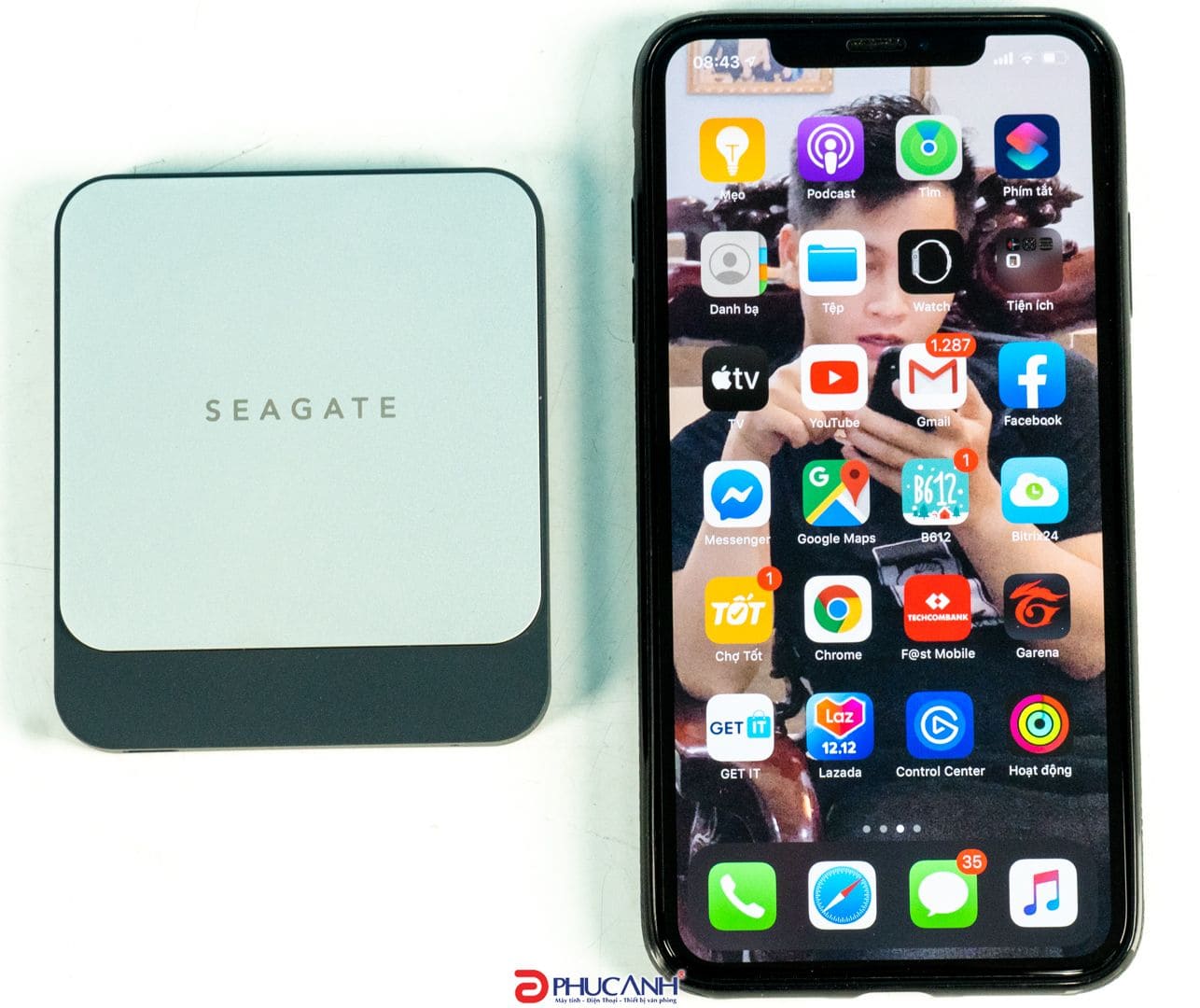 Review Ổ cứng di động Seagate Fast SSD