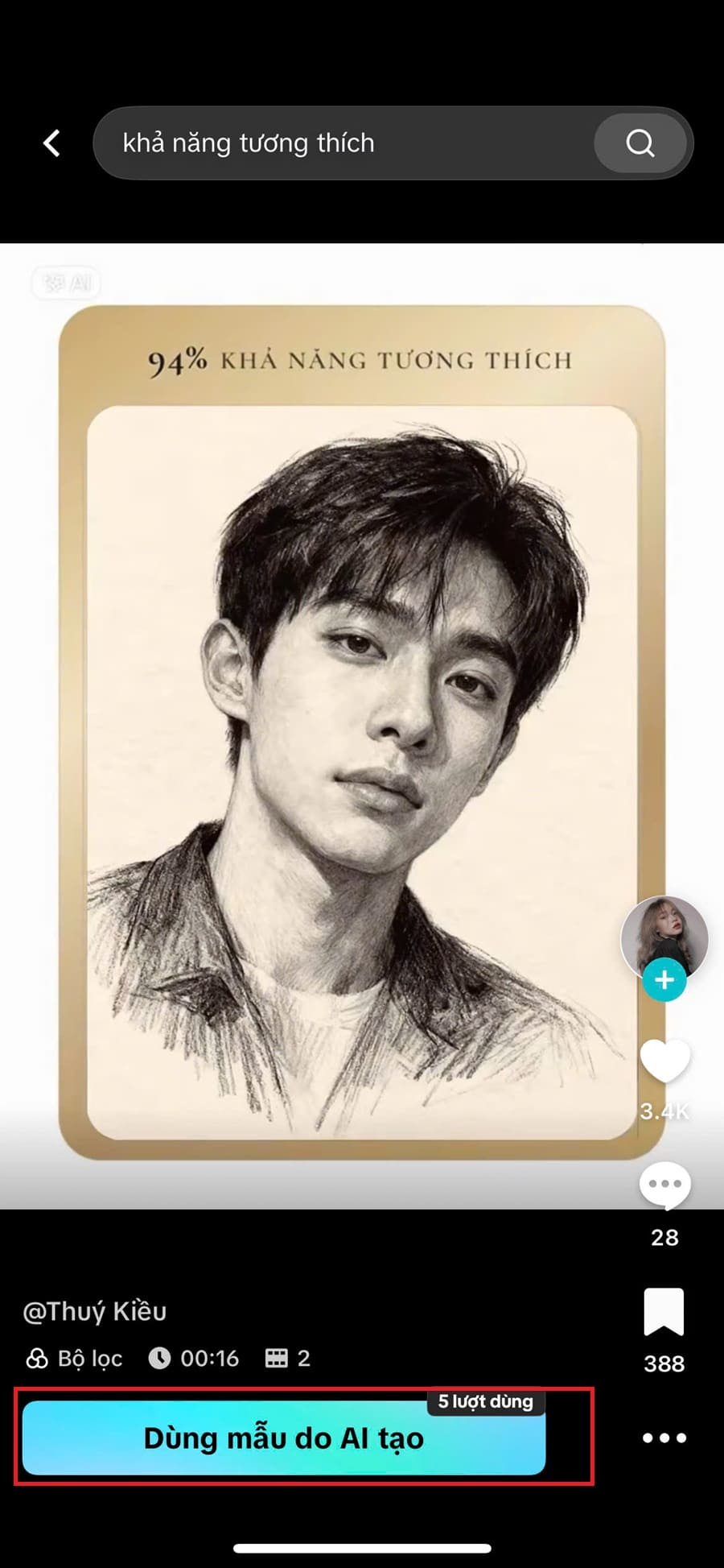 trend tranh Soulmate, cách làm trend tranh Soulmate, CapCut tranh Soulmate, trend AI Soulmate