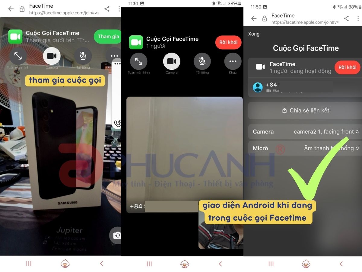 Hướng dẫn cách gọi Facetime cho Android hay Windows