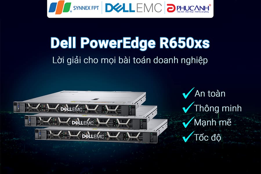 máy chủ Dell PowerEdge R650xs