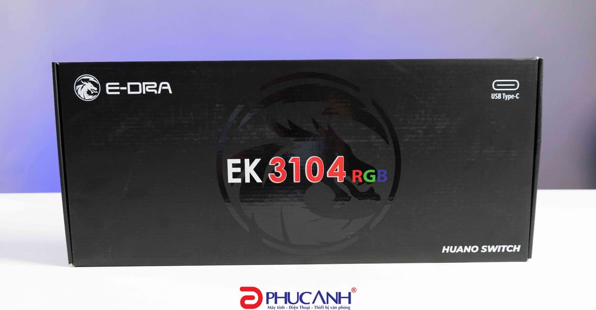 Bàn phím cơ giá rẻ E-Dra EK387/EK3104