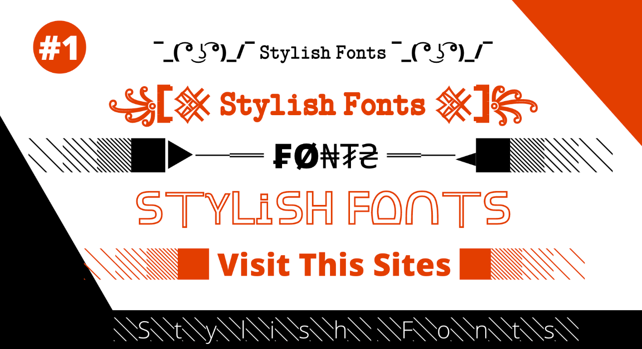 Fonts for Instagram and Facebook