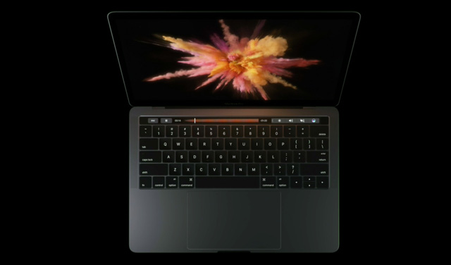 Apple ra mắt MacBook Pro 2016 siêu mỏng nhẹ với thanh cảm ứng đa chức năng