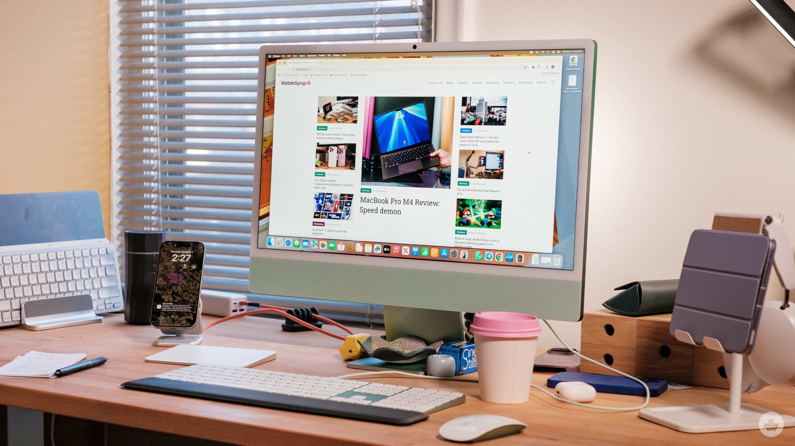 iMac M4 - Studio sáng tạo trong tầm tay với chip M4 mạnh mẽ