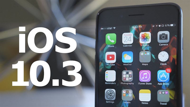 Apple ra mắt bản cập nhật iOS 10.3 giúp cho iPhone, iPad chạy nhanh hơn
