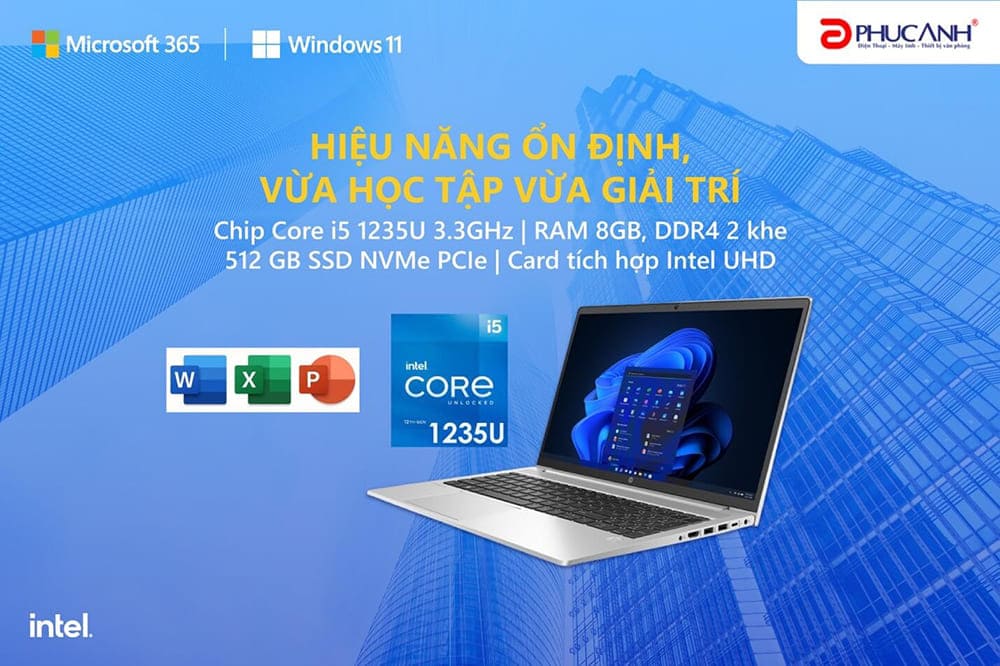 Laptop HP Probook 450 G9 i5 (6M0Y9PA) dành cho dân ngân hàng tài chính