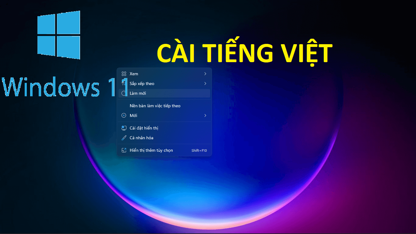 Thủ thuật] Cách đổi ngôn ngữ sang tiếng việt trong windows 11