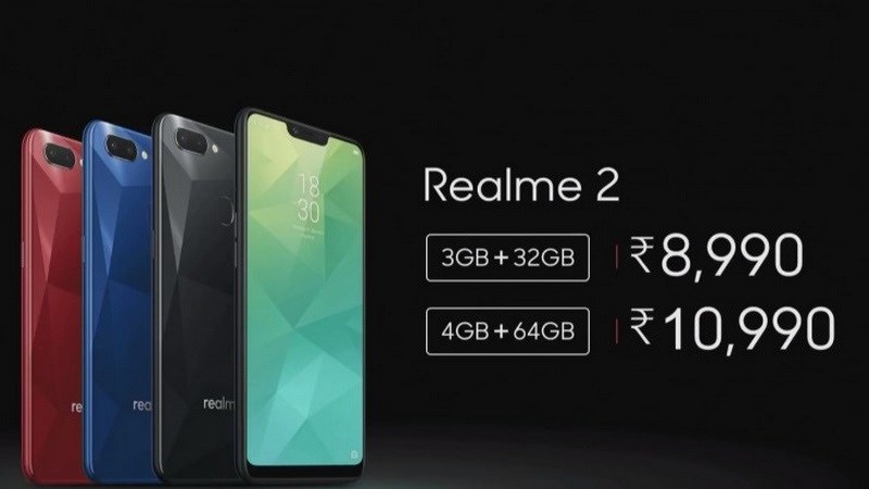 Oppo Realme 2 - Smartphone giá rẻ với màn hình tai thỏ, camera kép
