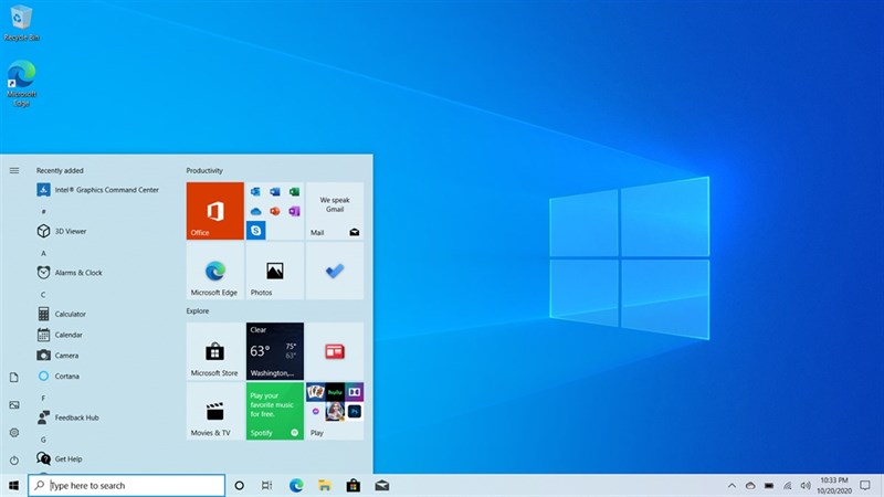 Hình ảnh về Windows 10:
