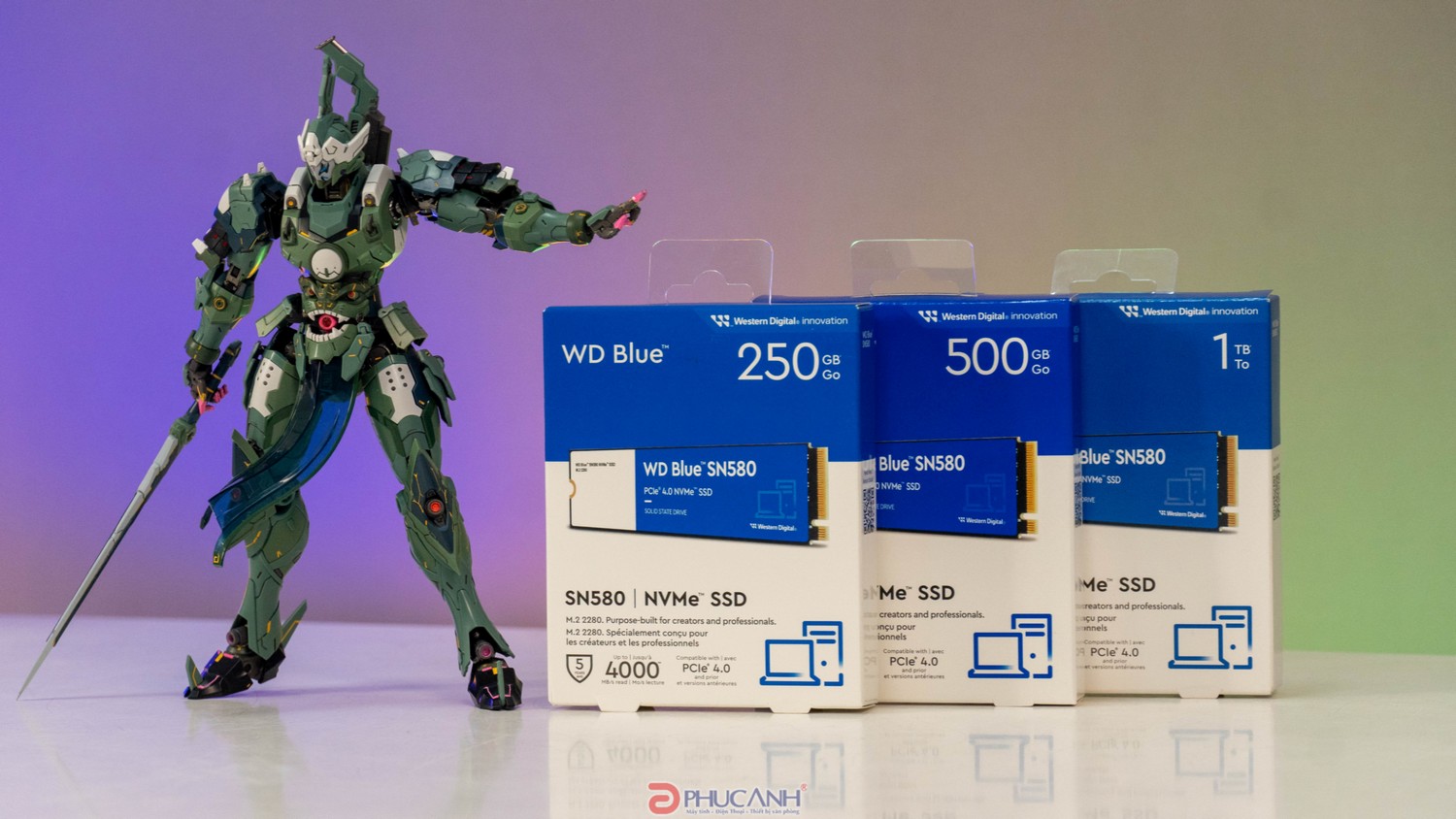Đánh giá ổ cứng SSD WD Blue SN580