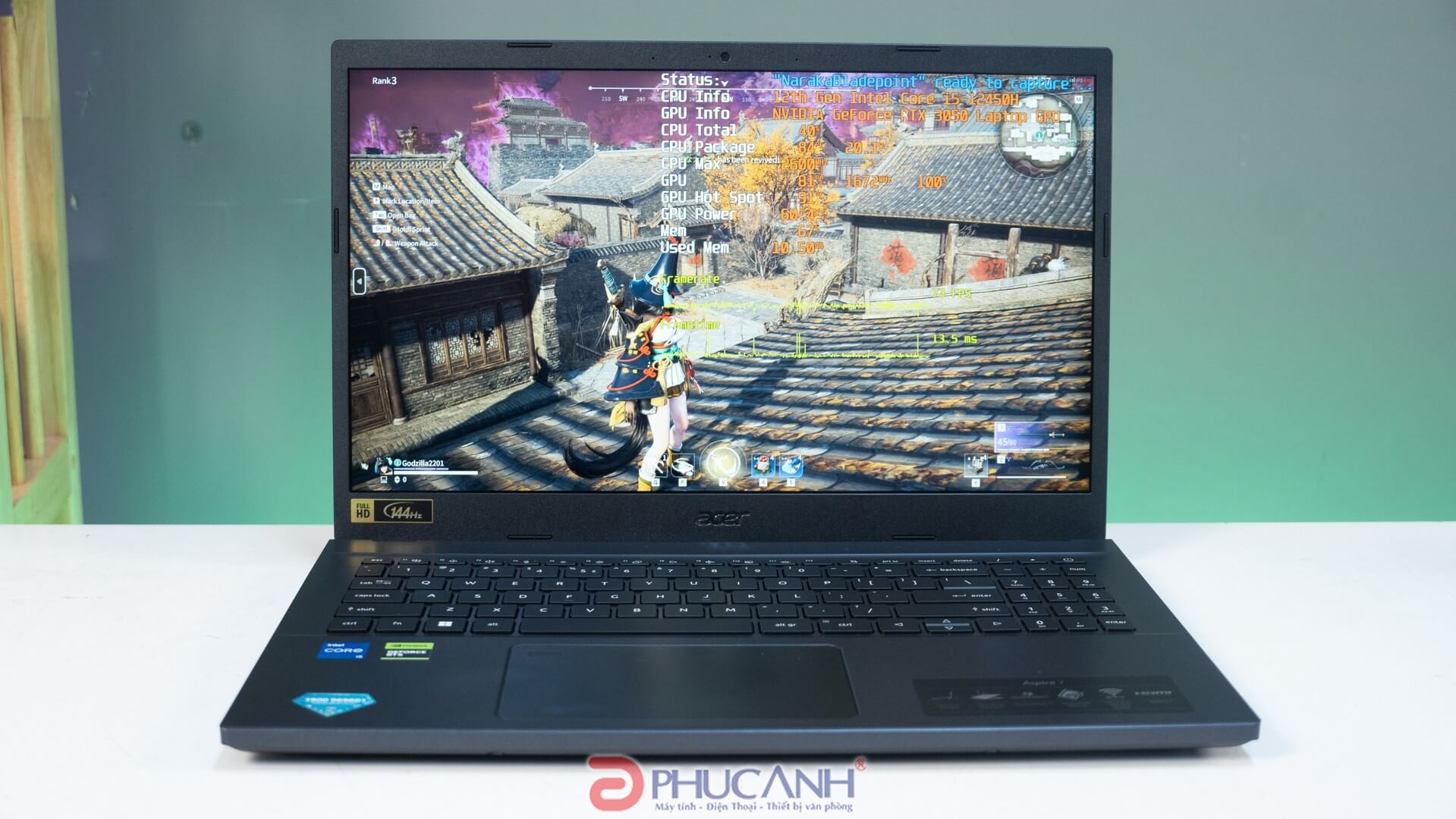 Review laptop Acer Aspire 7 2023