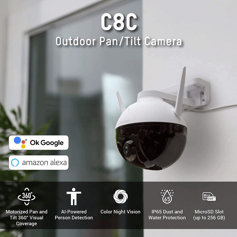 Camera IP wifi EZVIZ CS-C8C - 2MP