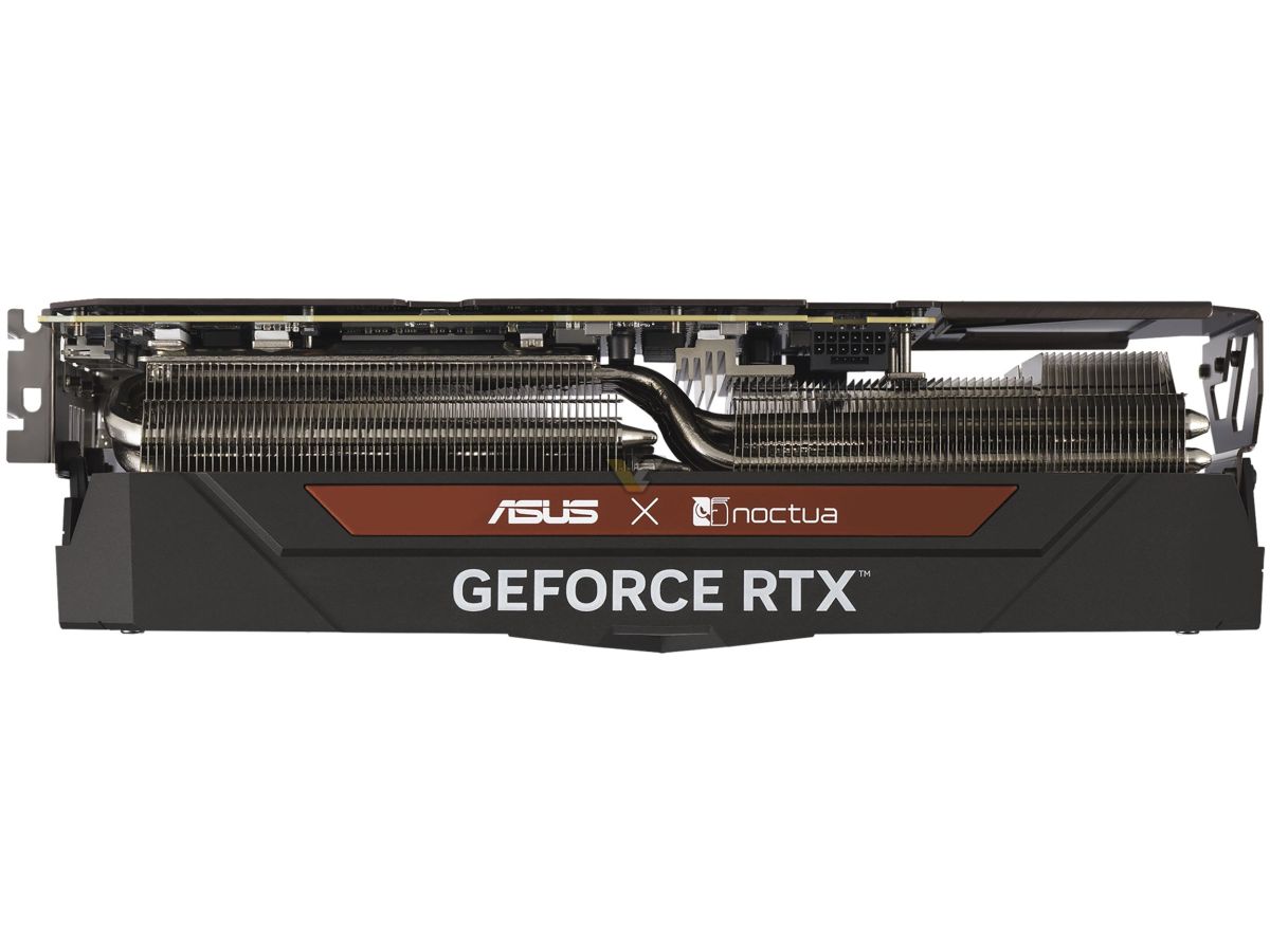 ASUS trình làng GeForce RTX 4080 SUPER NOCTUA Editon, dày tới 4 Slots