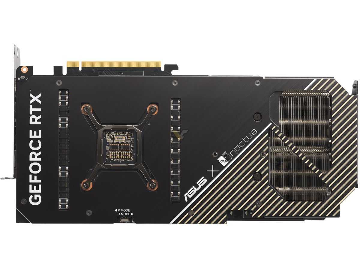 ASUS trình làng GeForce RTX 4080 SUPER NOCTUA Editon, dày tới 4 Slots