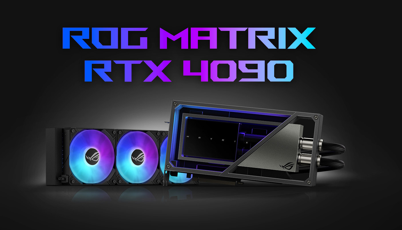ASUS công bố ROG Matrix GeForce RTX 4090 - Tản kim loại lỏng đầu tiên trên thế giới