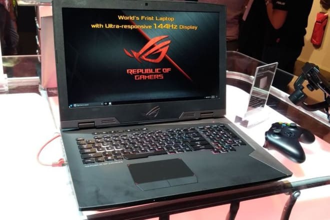 Laptop chơi game Chimer: Thiết kế hầm hố, card đồ họa GTX 1080, tần số quét màn hình 144Hz