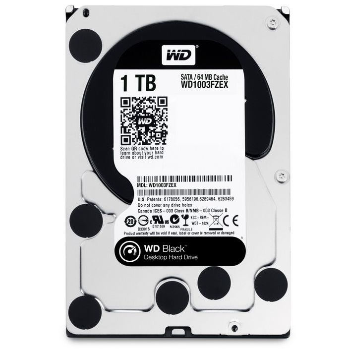 Ổ cứng HDD Western Black 1TB SATA3