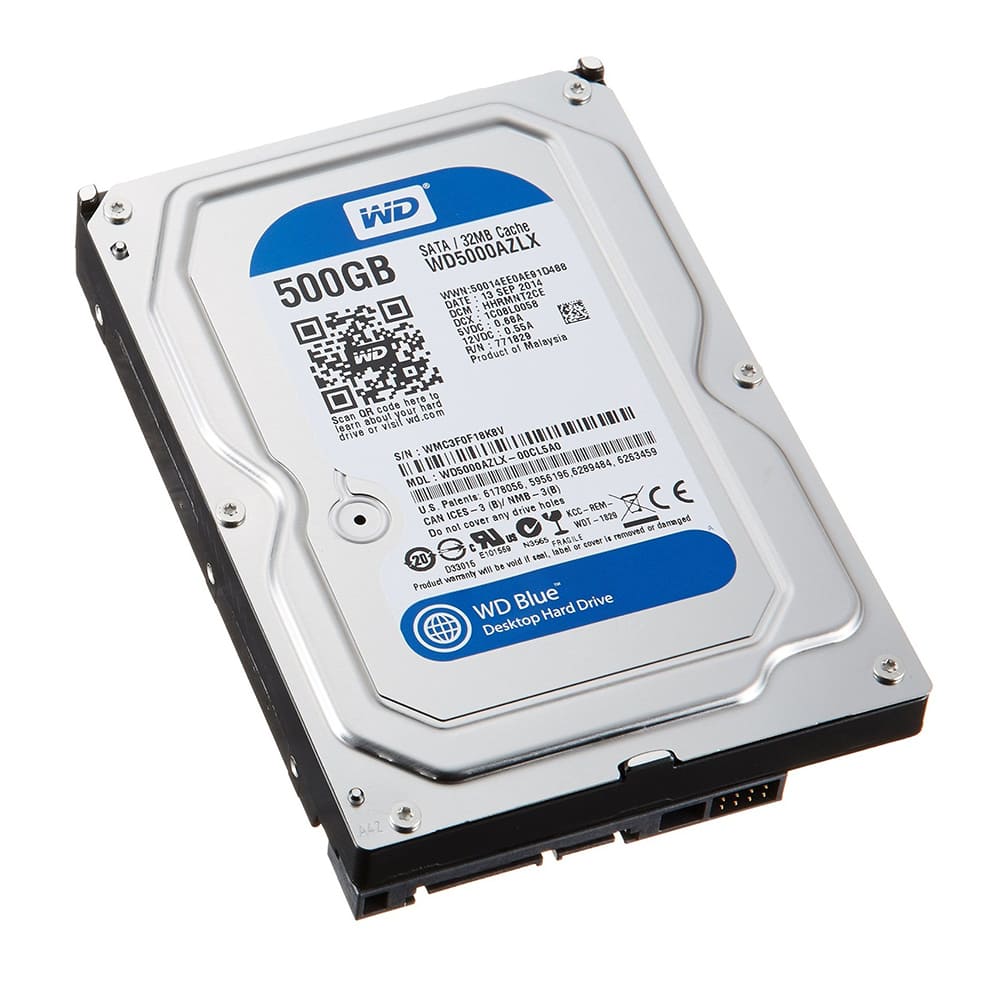 Ổ cứng HDD Western Blue 500Gb SATA3 7200rpm