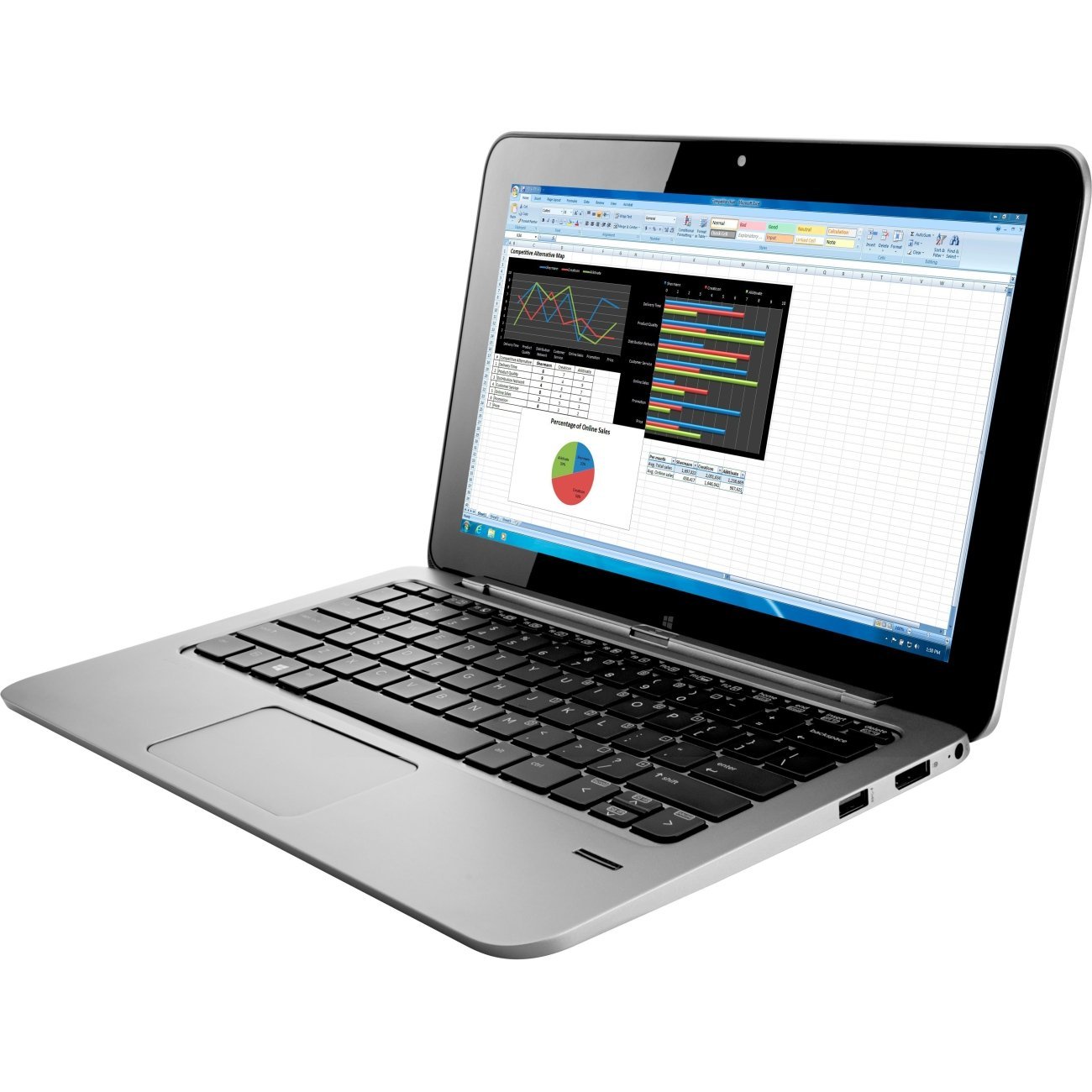Laptop HP  Elite X2 1012 G1 W9C58PA (Silver)
