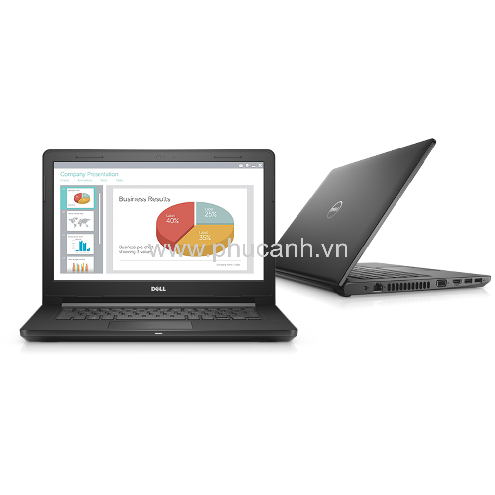 Laptop Dell Vostro 3468-K5P6W1 (Black)