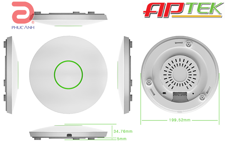 Bộ thu phát APTEK W312 - Wifi 300mbps