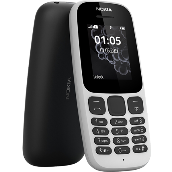 Nokia N105 Dual Sim 2017 (Black)