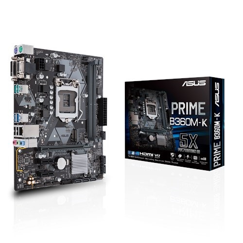 Main Asus B360M-K (Chipset Intel B360/ Socket LGA1151/ VGA onboard)