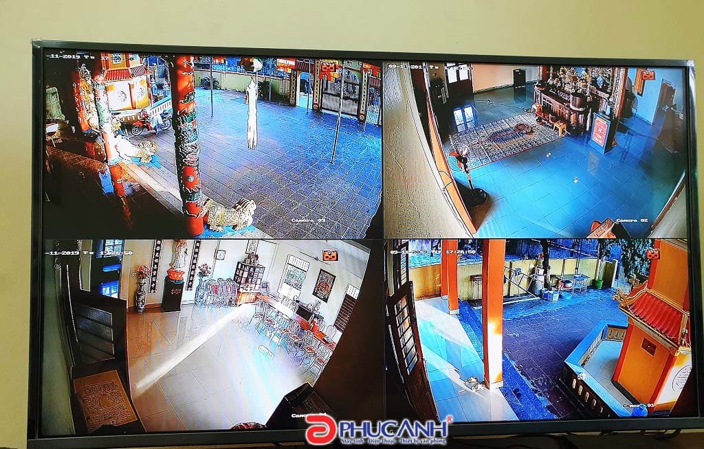 Giải pháp và quy trình lắp đặt camera giám sát cho cửa hàng – Siêu thị mini của PHÚC ANH
