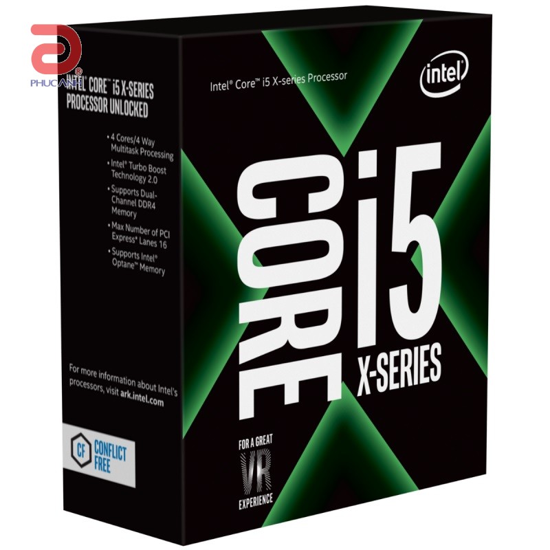 CPU Intel Core i5 7640X (Up to 4.2Ghz/ 6Mb cache) Kabylake